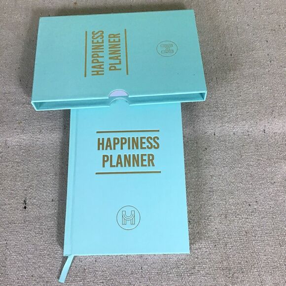 Mint 100 Days of Happiness Planner / Journal Undated Task management  to do list - Picture 5 of 7